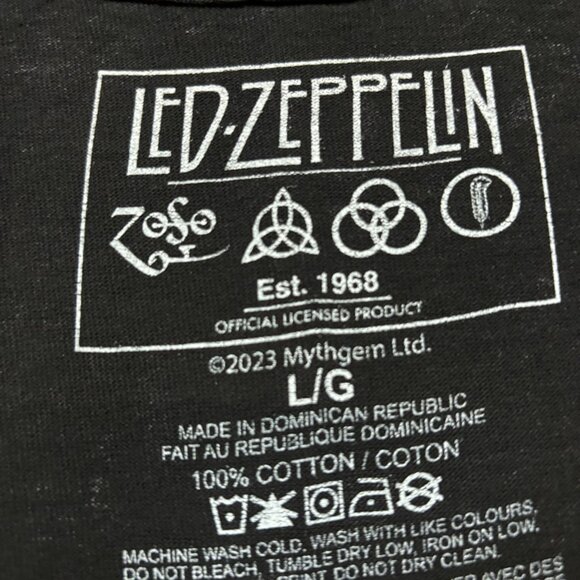 Led Zeppelin In Concert Sunset T-shirt size large - Picture 4 of 4